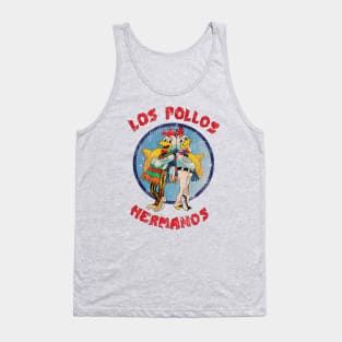 Distressed Los pollos hermanos Tank Top